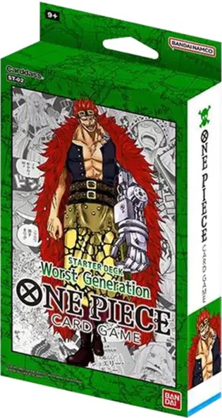 Carte One Piece - ST-02 Worst Generation (Starter Deck, EN)