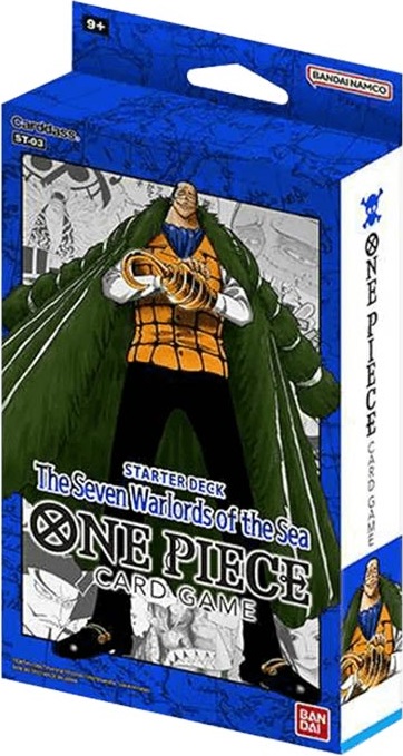 Carte One Piece - ST-03 The Seven Warlords Of The Sea  (Starter Deck, EN)