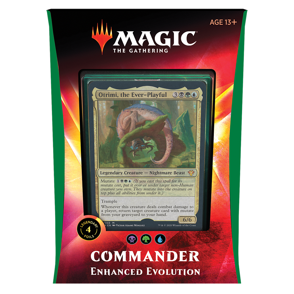 Magic The Gathering Ikoria Terre dei Behemoths Evoluzione Potenziata Commander (Deck)