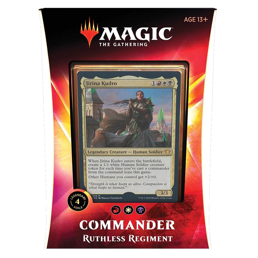 Carte Magic - Ikoria Terre Dei Behemoths Reggimento Spietato Commander (Deck)