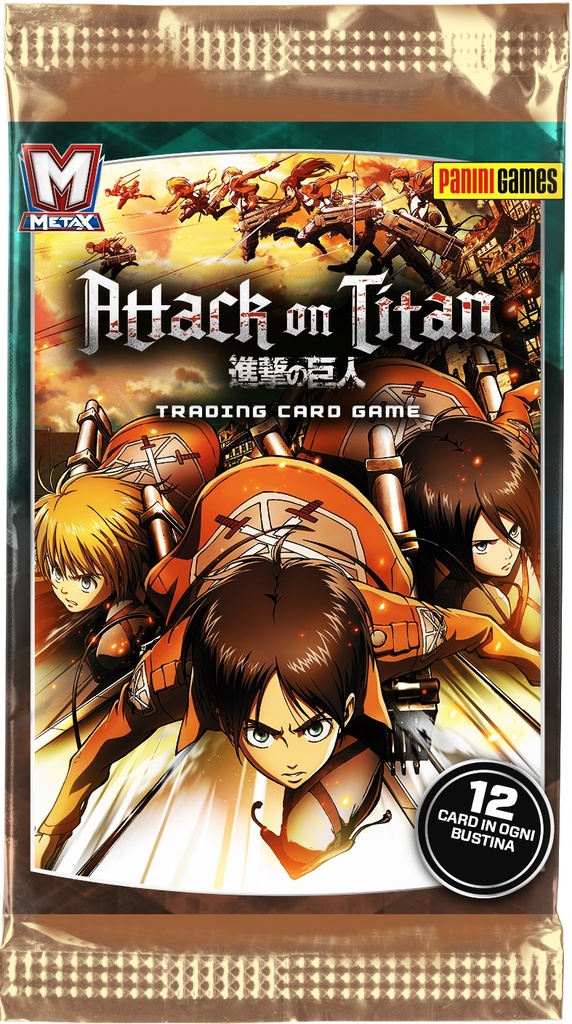 Carte Attack On Titan (Busta)