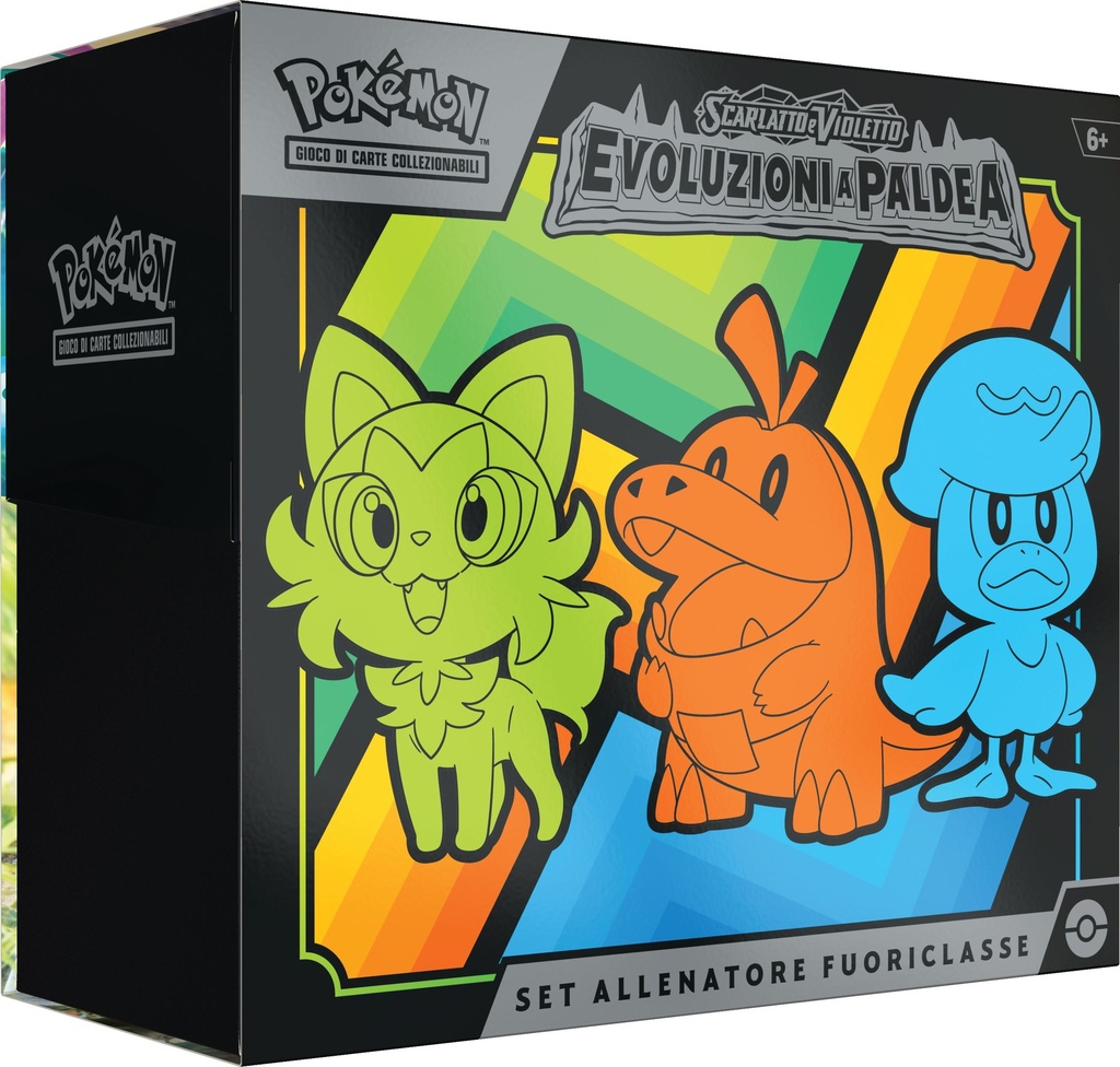 Carte Pokemon - Scarlatto e Violetto Evoluzioni A Paldea (Set Allenatore Fuoriclasse)