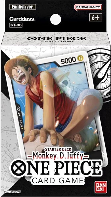 Carte One Piece - ST-08 Monkey.D.Luffy (Starter Deck, EN)