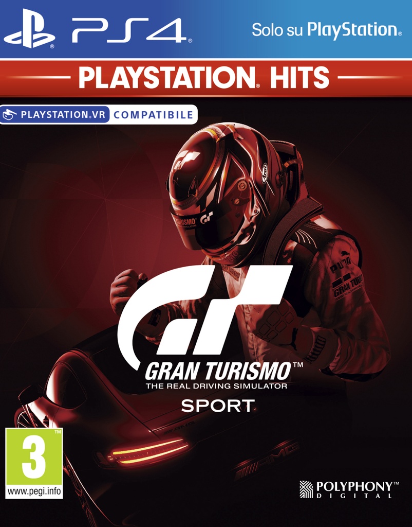 GT Sport (VR Compatibile, PlayStation Hits)