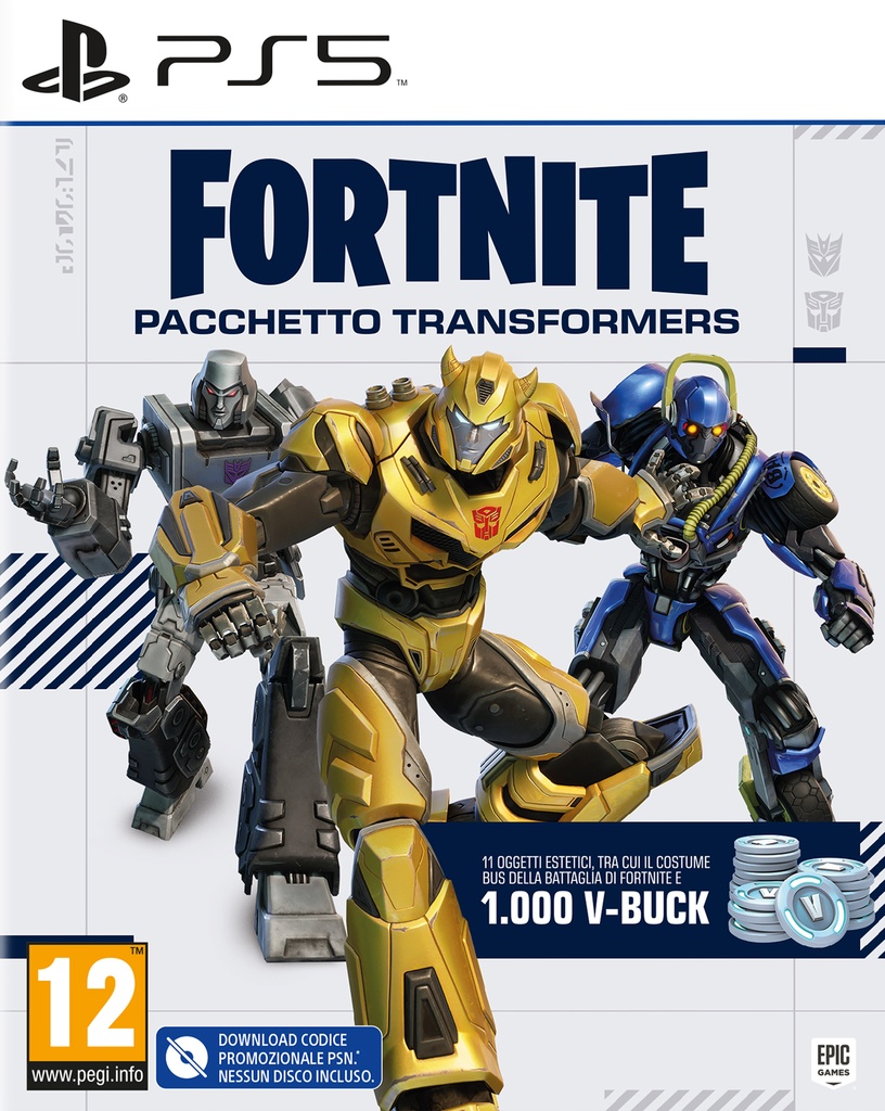 Fortnite Pacchetto Transformers (Codice Di Attivazione)