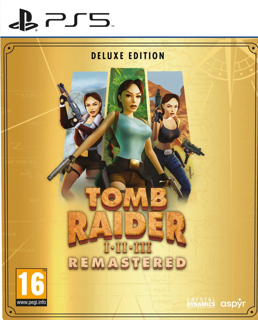 Tomb Raider I-III Remastered Starring Lara Croft (Deluxe Edition)