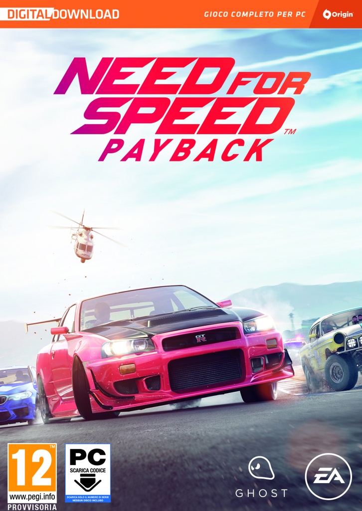 Need for Speed Payback (Codice Di Attivazione)