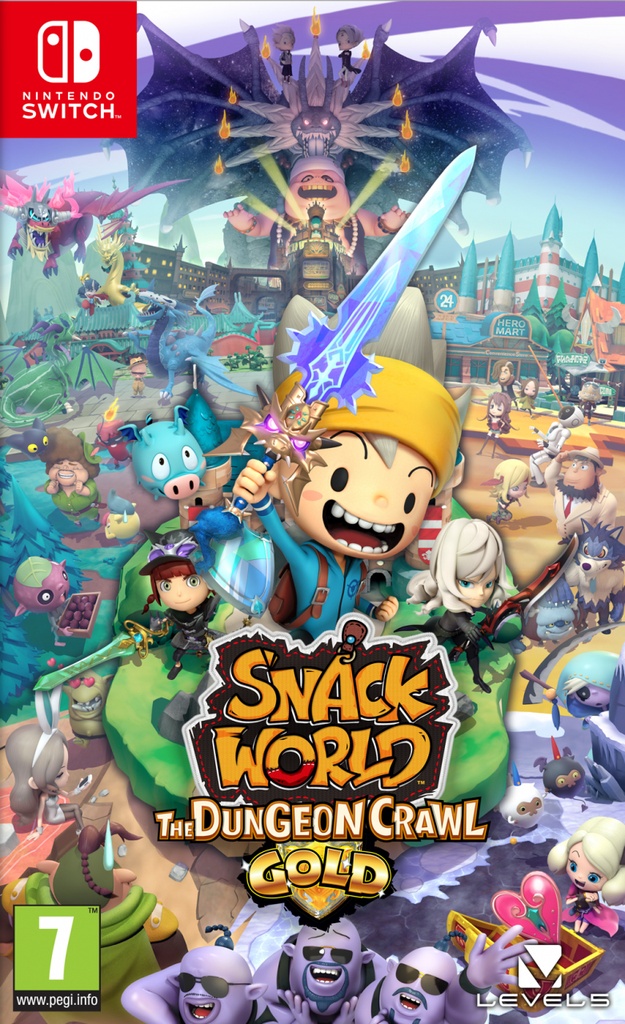 Snack World Esploratori Di Dungeon Gold