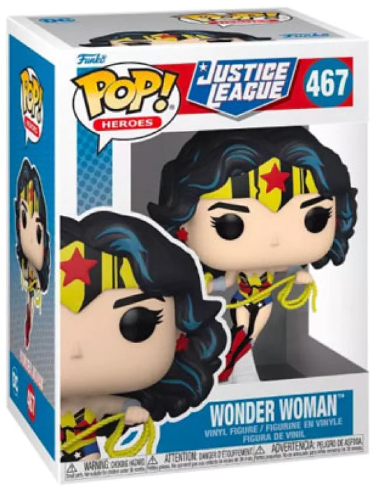 Funko Pop! Justice League - Wonder Woman (Special Edition, 9 cm)