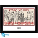 Stampa One Piece - Straw Hat Crew (Con Cornice)