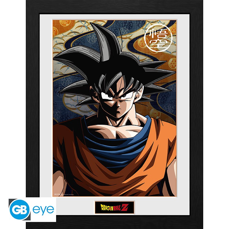 Stampa Dragon Ball - Son Goku (Con Cornice)