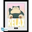 Stampa Pokemon - Snorlax (Con Cornice)