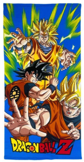 Telo Mare Dragon Ball Z - Goku (70x140cm)