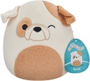 Peluche Squishmallows - Brock The Bulldog (20cm)