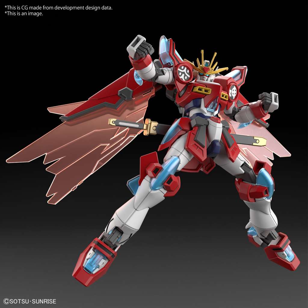 Model Kit HG Gundam Shin Burning 1/144