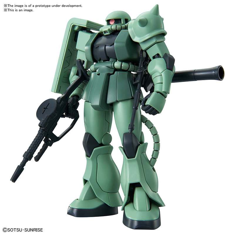 Model Kit HG Zaku II Ms-06 1/144