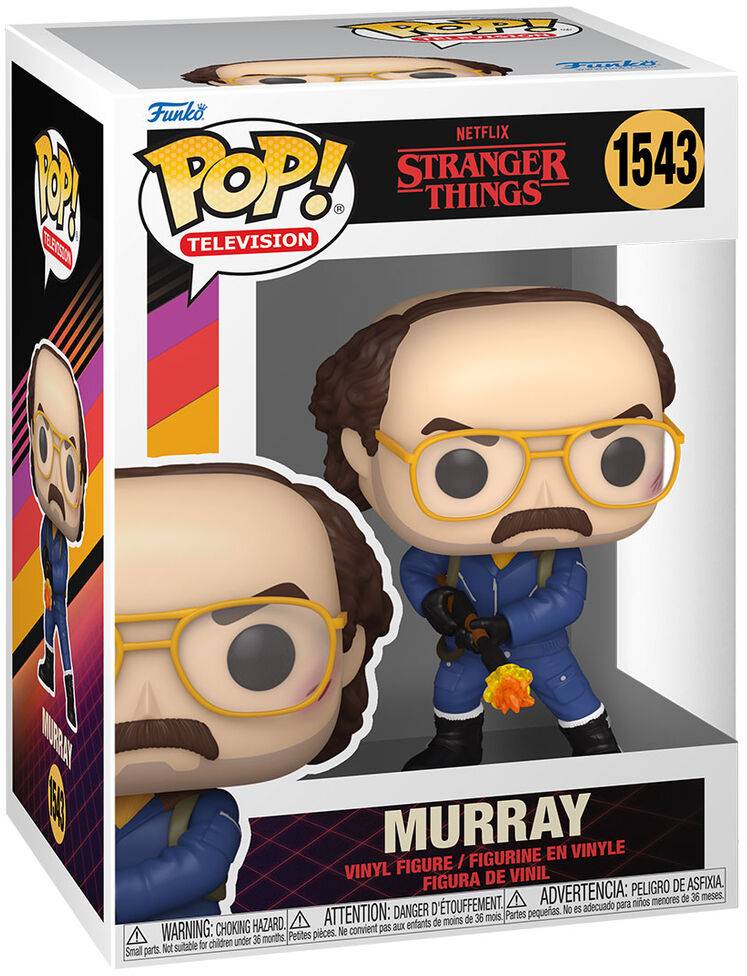 Funko Pop! Stranger Things - Murray (9 cm)