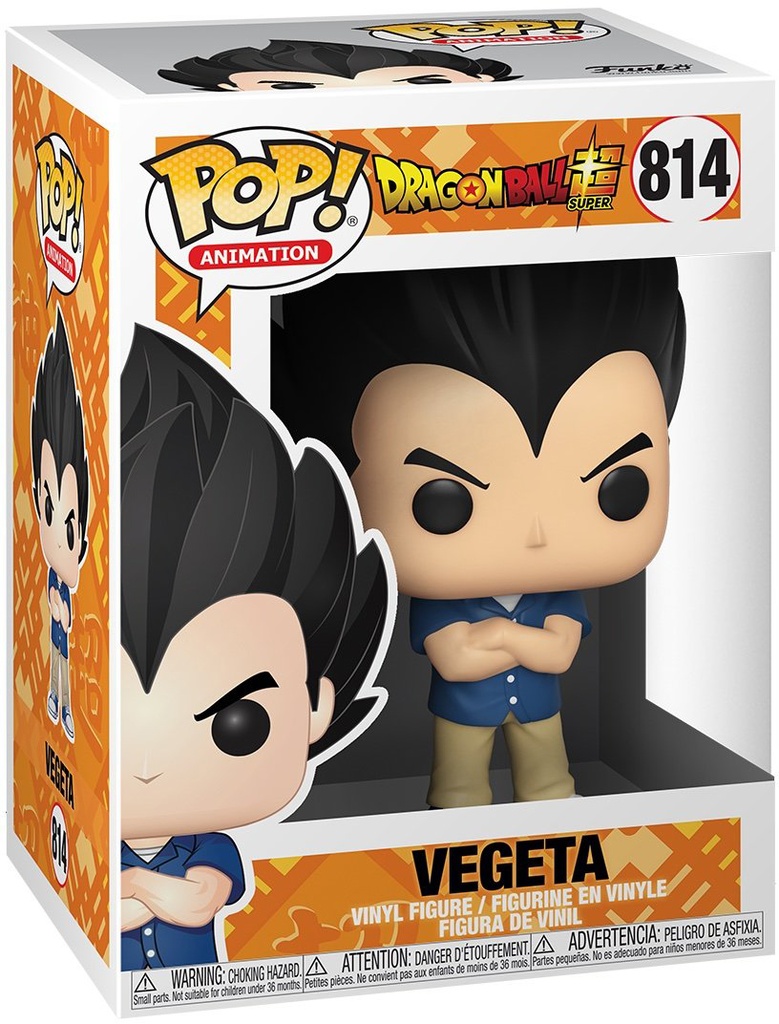 Funko Pop! Dragon Ball Super - Vegeta (9 cm)