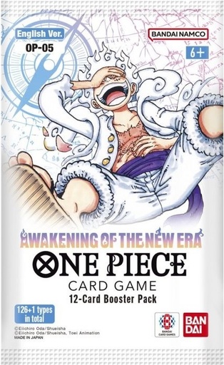 [PECG0995] Carte One Piece - OP-05 Awakening Of The New Era (Busta 12 Carte, EN)