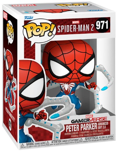 [AFFK2266] Funko Pop! Marvel Spider Man 2 - Peter Parker Advanced Suit 2.0 (9 cm)