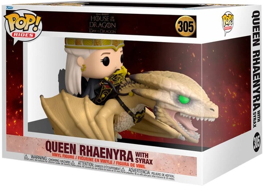 [AFFK2102] Funko Pop! Rides House Of The Dragon - Queen Rhaenyra With Syrax (9 cm)