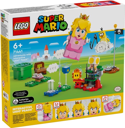 [GICO2305] Lego Super Mario - Avventure Di Lego Peach Interattiva