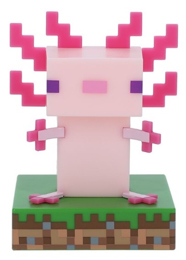 [GALA0170] Lampada Icons Minecraft - Axolotl