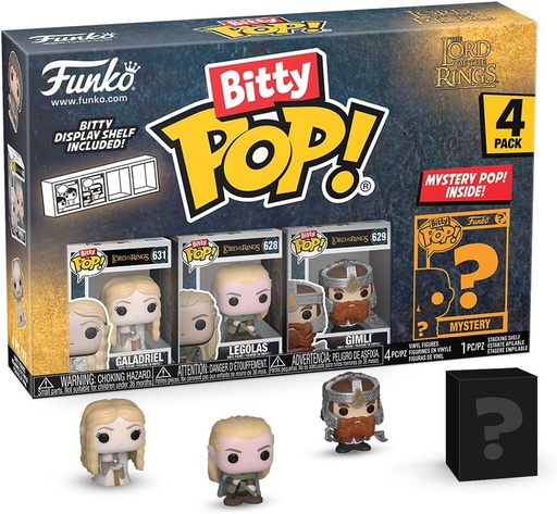 [AFFK2362] Bitty Pop! Lord Of The Rings - Galadriel  (4 Pack)