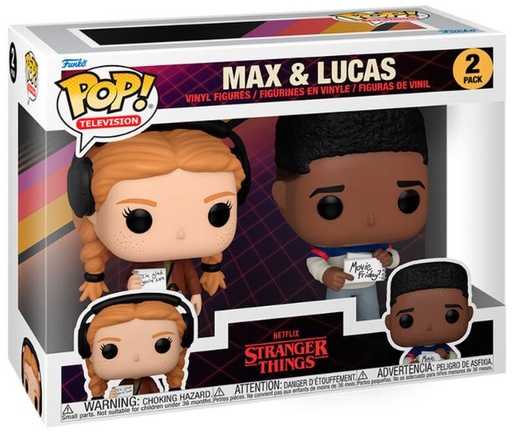 [AFFK2378] Funko Pop! Stranger Things - Max And Lucas (9 cm)