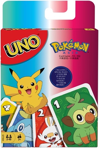 [GIGS0250] Carte UNO - Pokemon (Edizione Asia, EN)
