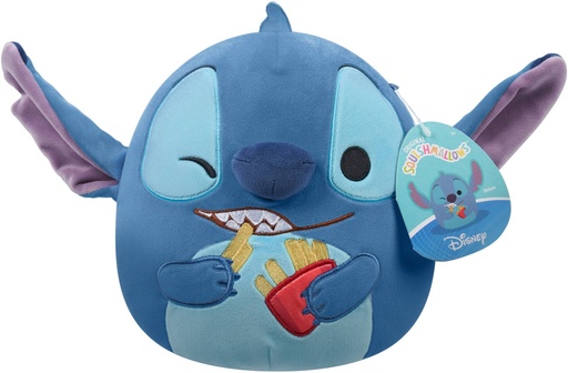 [GIPE1257] Peluche Squishmallows Disney - Stitch con patatine (25 cm)