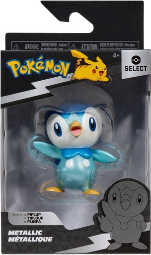 [AFVA2775] Pokemon - Piplup (Select Battle Figure Metallic, 8 cm)