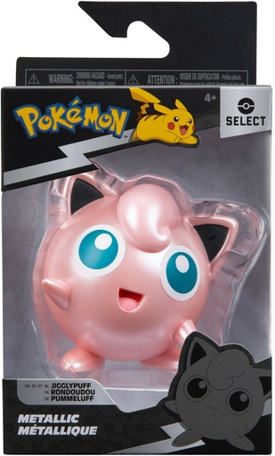 Pokemon - Jigglypuff (Select Battle Figure Metallic, 8 cm)