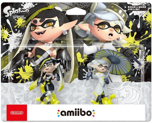 [AFHT0001] Amiibo Splatoon - Stella E Marina (Set Alterna)