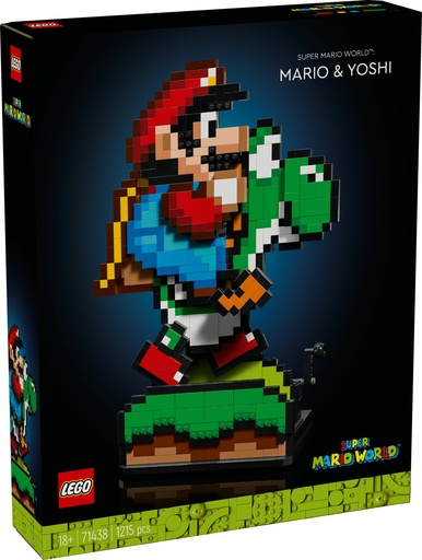 [GICO2322] Lego Super Mario - Super Mario World: Mario E Yoshi