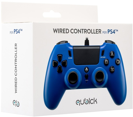 [ACP40177] Wired Controller Blu (PS4)