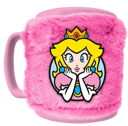 [GATA0487] Tazza Fuzzy Super Mario - Princess Peach