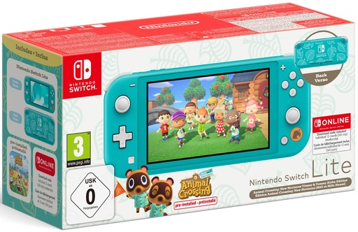 [HWSW0064] Nintendo Switch Lite (Animal Crossing New Horizons Timmy & Tommy Aloha Edition)