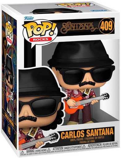 [AFFK2469] Funko Pop! Rocks Santana - Carlos Santana (9 cm)