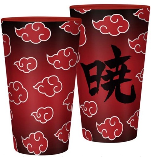 [GABC0035] Bicchiere Naruto Shippuden - Akatsuki (400 ml)