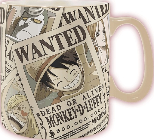 Tazza One Piece - Wanted (Termosensibile)