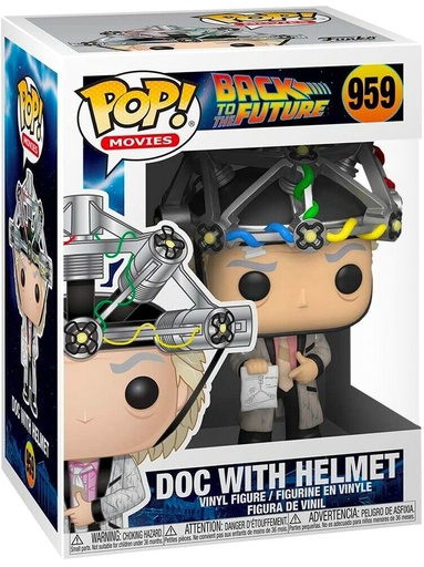 [GIAF0750] Funko Pop! Back To The Future - Doc With Helmet (9 cm)