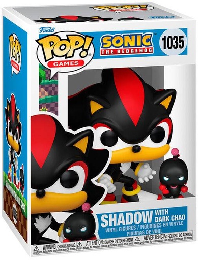 [AFFK2481] Funko Pop! Sonic The Hedgehog - Shadow With Dark Chao (9 cm)