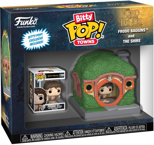 [AFFK2493] Bitty Pop! Towns The Lord Of The Rings - Frodo Baggins And The Shire