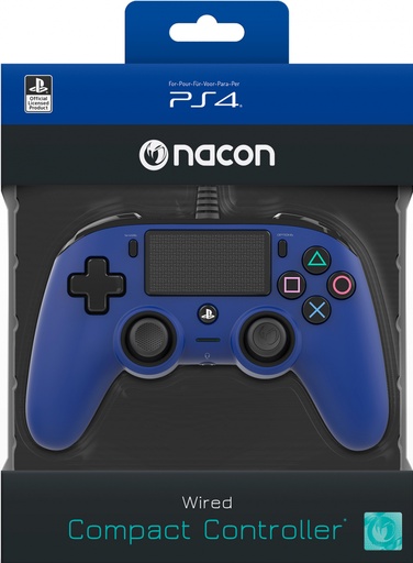 [ACP40080] Nacon Wired Compact Controller (Blu)