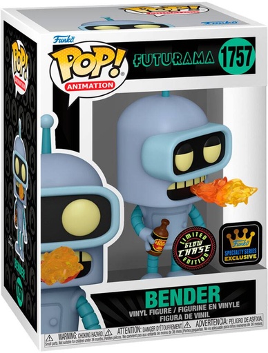 [AFFK2511] Funko Pop! Futurama - Bender (Chase Edition, 9 cm)