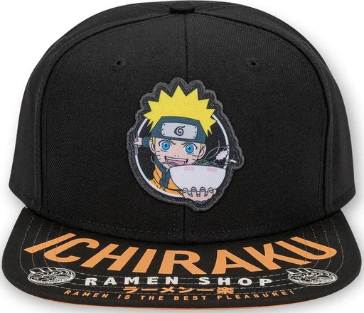 [GACL0229] Cappellino Naruto - Ichiraku Ramen Shop (Con Visiera, Nero)