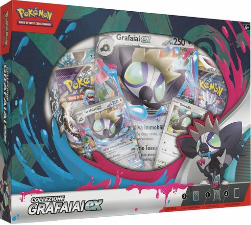 [CCPK0027] Carte Pokemon - Collezione Grafaiai Ex (Box)