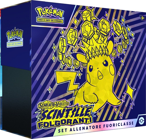 [CCPK0101] Carte Pokemon - Scarlatto E Violetto Scintille Folgoranti (Set Allenatore, ITA)