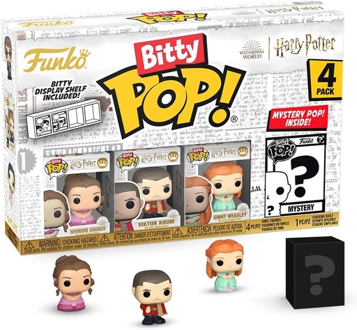 [AFFK2564] Bitty Pop! Harry Potter and The Goblet of Fire - Hermione Granger (4 pack)